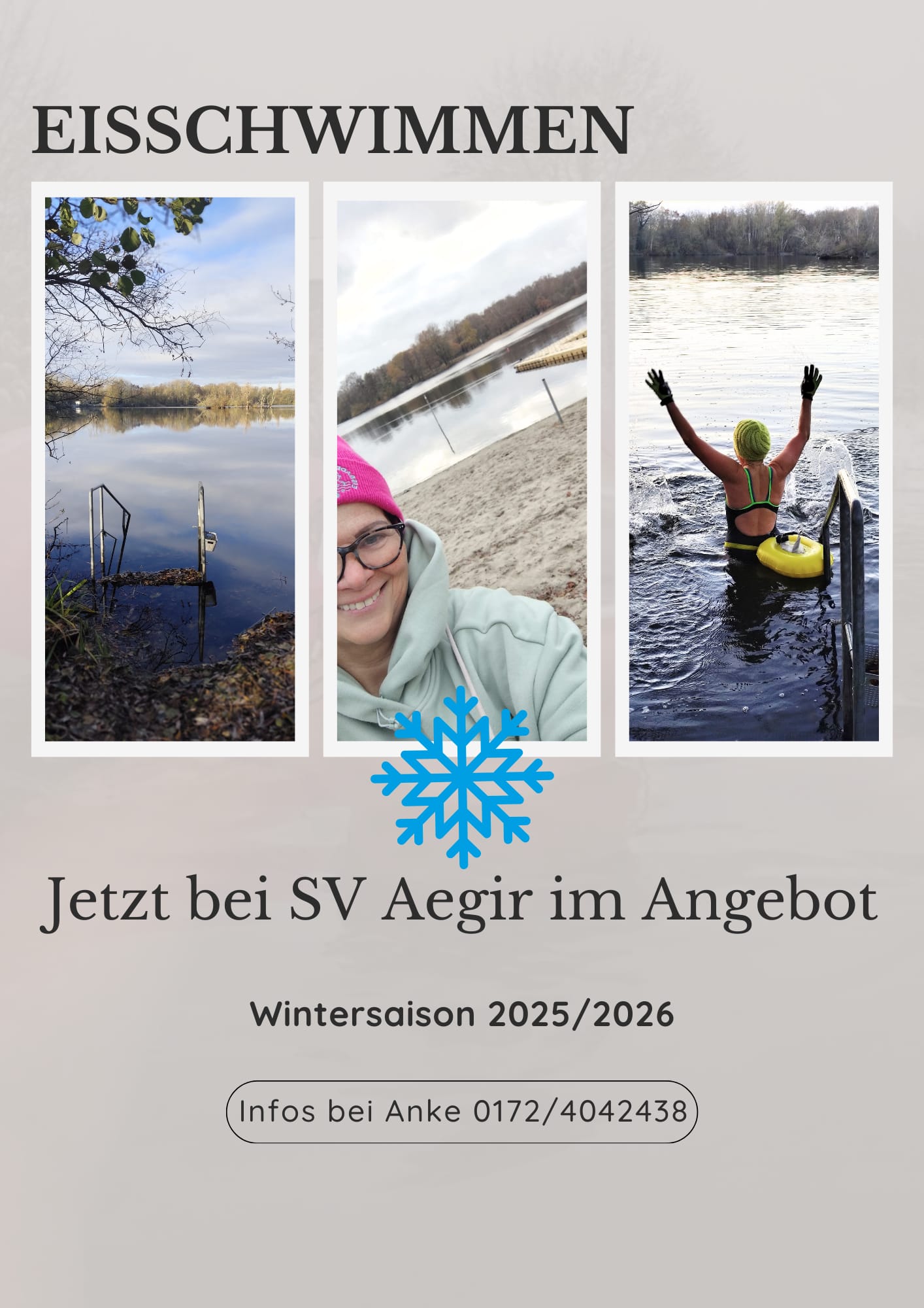 Mehr über den Artikel erfahren Eisschwimmen beim SV Aegir 09
