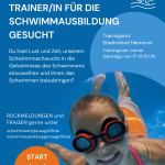 Wir suchen Unterstüzung in der Schwimmausbildung