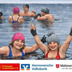 Eisbaden für den guten Zweck