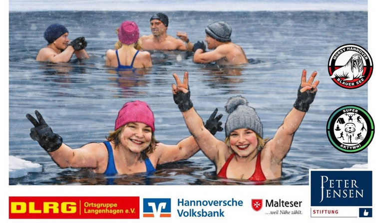 Mehr über den Artikel erfahren Eisbaden für den guten Zweck