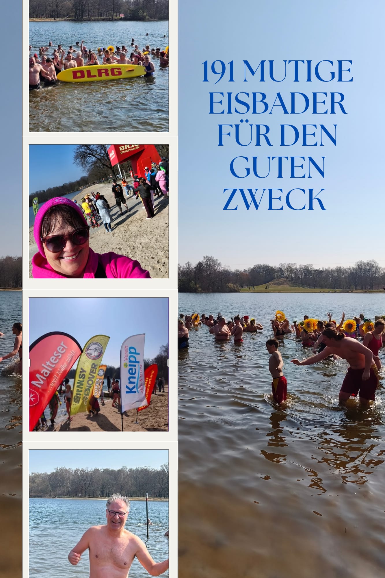 Mehr über den Artikel erfahren Eisbaden für den guten Zweck!